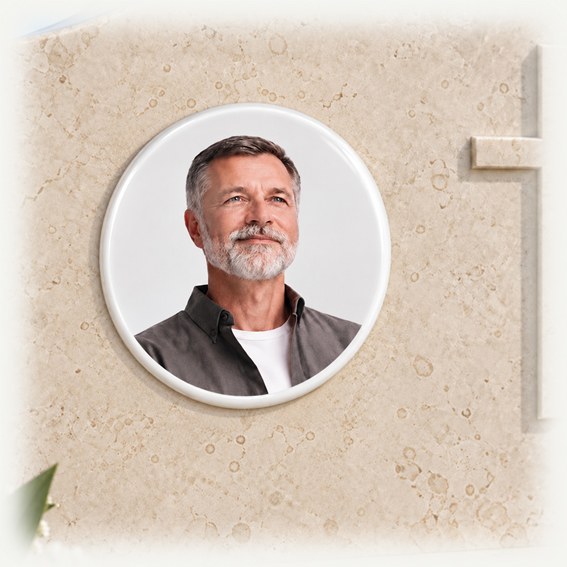 Fotoceramica Tonda - immagine 5